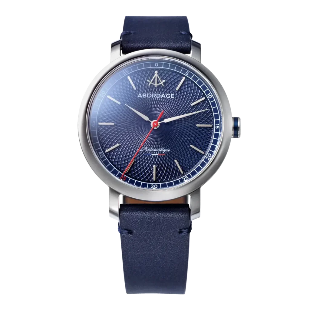 Montre Collection 1712 Bleue de face